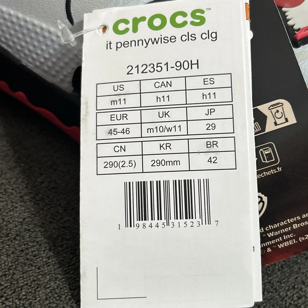 CROCS keywords horror